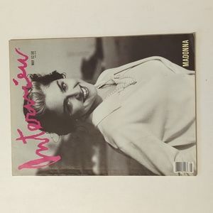 Interview Magazine May 1989 Madonna